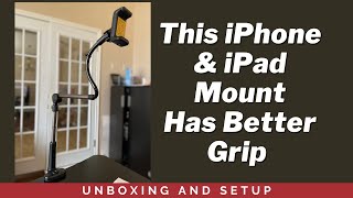 Lazy Bracket Mount for Phones & Tablet Holder - Better Grip!