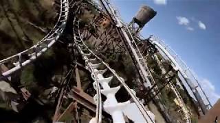 Six Flags Fiesta Texas Road Runner Express 4K Front Seat POV ✅