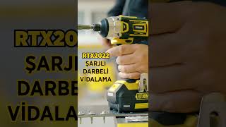 RTX2022 Şarjlı Darbeli Vidalama Kömürsüz Motor #shortvideo #shorts #short