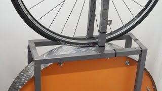 Hutchinson Fusion 5 Galactik 11Storm TLR Rolling Resistance Test (spin up video)