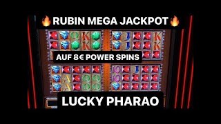 Lucky Pharao auf 8€ POWER SPINS 💥 MEGA RUBIN GEWINN Spielhalle MERKUR MAGIE Spielothek Automat slots