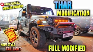 Best Thar Modification💥Upgrade New Aozoom Headlight✅💥Brightest Headlight For Thar ✅Ultimate response