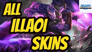 All Illaoi Skins Spotlight League of Legends Skin Review