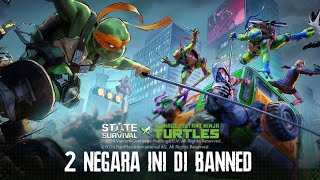 STATE OF SURVIVAL X NINJA TURTLE, 2 NEGARA INI DI BANNED - STATE OF SURVIVAL