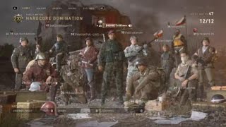 WWii 50+ Kills HC Dom God Lobby