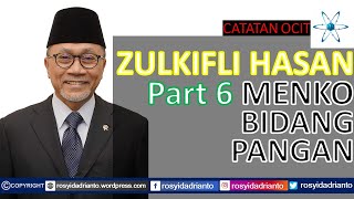 6 MENKO Bidang Pangan - Zulkifli Hasan