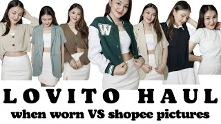 SHOPEE PICS VS WHEN WORN + NAKABILI AKO NG DUPE NG BOMBER JACKET NI LIZA SOBERANO AT REI GERMAR!