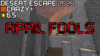 [N/A] Roblox: FE2 Community Maps - Desert Escape 2024 [APRIL FOOLS EDITION] (Mid Crazy+)