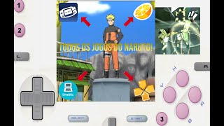 Todos os Jogos de Naruto dos portáteis! [GBA-DS-PSP-3DS]