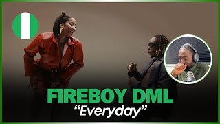 SUNNY NNEJI INSPIRED FIREBOY 🚨🇳🇬 | Fireboy DML - Everyday | Reaction