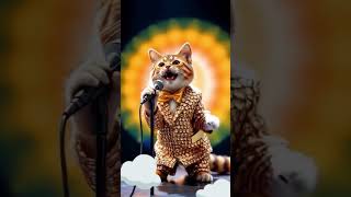 #cat #catlover #cute cat singing🎤 competition