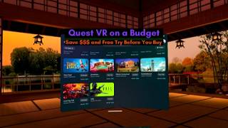 Save $$$ on Meta Games and Free Try Before You Buy Games on Quest 2