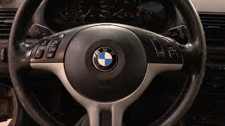 Установка мультируля и подключение круиз контроля на BMW E46 N42B18