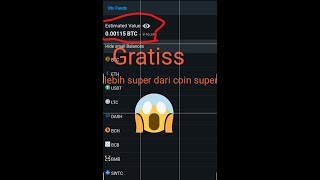 Exchanger baru dengan aidrop senilai 0.00115BTC gratis (buruan daftar)