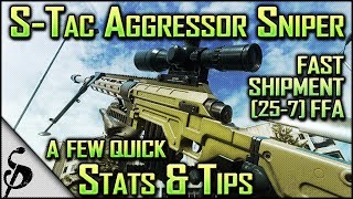 MWR | S-Tac Aggressor New Sniper - A Few Stats, Tips [MWR Intervention / MSR Quickscoping  Gameplay]