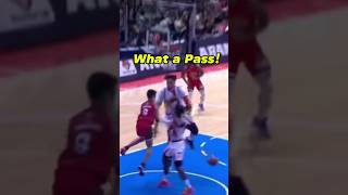 Scottie Thompson Shocking Drop Pass to Japeth Aguilar! #nsd #brgyginebra #gilaspilipinas