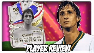 PERFEKTER STÜRMER! 98 JOHAN CRUYFF GOTG ICON - Lohnt er sich? | Sportsfreund l FC 24