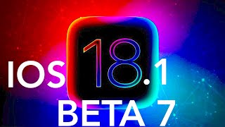 IOS 18.1 BETA 7 ПРИШЛА НА IPHONE 15! ЧТО НОВОГО? СТОИТ ЛИ УСТАНАВЛИВАТЬ? СПИСОК ИЗМЕНЕНИЙ!