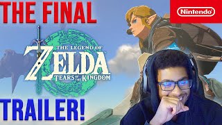 The Legend of Zelda: Tears of the Kingdom – Official Trailer #3- RegGamingTV Reacts