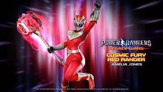 Cosmic Fury Red Ranger - Amelia Jones | Official Moveset | Power Rangers: Legacy Wars