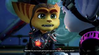 Ratchet Has a Crush on Rivet All Scenes   Ratchet & Clank  Rift Apart PS5 2021