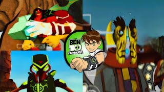 ben 10 protector of earth all bosses fight ppsspp gameplay