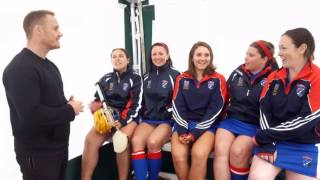 USA CAMOIGE TEAM orchestrated their group via social media and met for the first time at GAA WORLD G