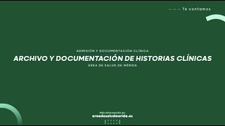 Archivo y documentación de historias clínicas| ASM