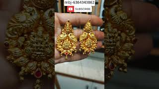 11.5 gram pure gold antique earrings #gold #earrings #shorts #trending #viralvideo