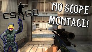 CS:GO - AWP No Scope Montage! #1 (Epic Awp Kills + Wins!)