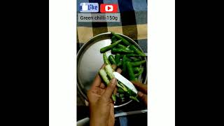 Green chilli pickle | हरी मिर्च का आचार #shorts