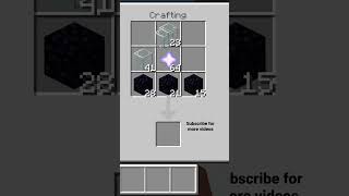 how to make beacon in minecraft #youtubeshorts #shortsvideo @Gurtejgaming22