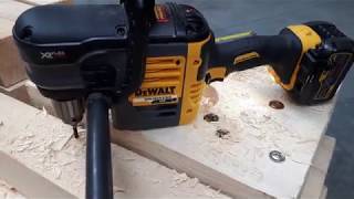 Dewalt DCD460 54V XR  screwdriving 8mx250mm and 10x400mm Flexvolt Heavy Duty Angle Drill