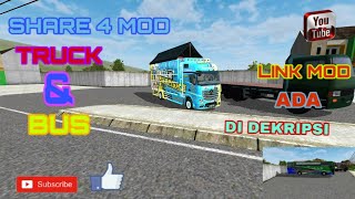 SHARE MOD TRUCK 3/BUS 1 [ BUSSID V3.2 ]