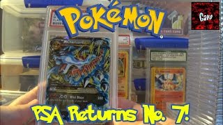 Pokemon PSA Returns No.7 - 53 Card Lot! Ex's, Charizards, 1st Edition, Base Set, Fossils &  Holos