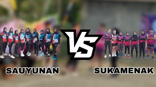 TURNAMEN BOLA VOLI PUTRI AL HUSNA CUP2023‼️SAUYUNAN VS SUKAMENAK SET 1