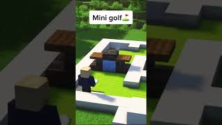 Minecraft: 3 Easy Minigames! #shorts