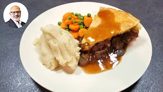 THE BEST AND MOST DELICIOUS STEAK AND MUSHROOM PIE | Easy To Follow, Step By Step Guide