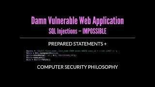 DVWA – SQL Injections | impossible (ITA)