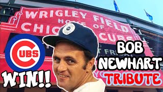 Wrigley Field with the CUBS on BOB NEWHART Tribute Game w/ STEPHEN COLBERT