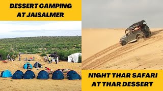 Desert Camping @Jaisalmer II No Electricity No Washroom No Permanent Tent II Vlog#58