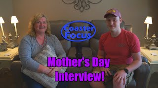 Interviewing My Mom About Roller Coasters For Mothers Day!