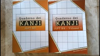 "Quaderno dei KANJI" si fa in due: per JLPT N5 e N4!