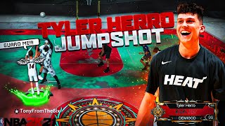 DEMIGOD 99 Overall Tyler Herro Build 2K21! Tyler Herro Jumpshot NBA 2K21! Sharpshooting Facilitator