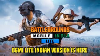 BATTLEGROUNDS MOBILE LITE INDIA OFFICIAL ANNOUNCEMENT | PUBG MOBILE LITE INDIA VERSION |