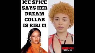 #icespice wants to collab with #rihanna 🔥 yall here for it?!