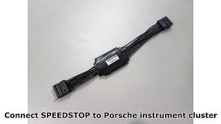 How to turn on SPEEDSTOP in Porsche