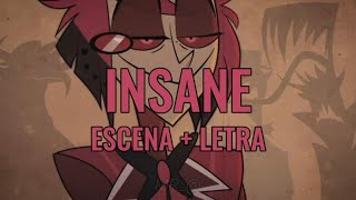 Alastor llega al infierno / INSANE - ALASTOR (letra) | Hazbin Hotel Escena en Español Latino