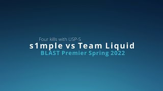 s1mple vs Team Liquid - BLAST Premier Spring 2022