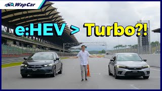 2022 Honda Civic e:HEV 2.0 i-MMD Hybrid Review in Malaysia with 315 Nm of torque! | WapCar